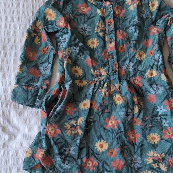 Tea Collection corduroy floral Dress - Picture 3 of 6